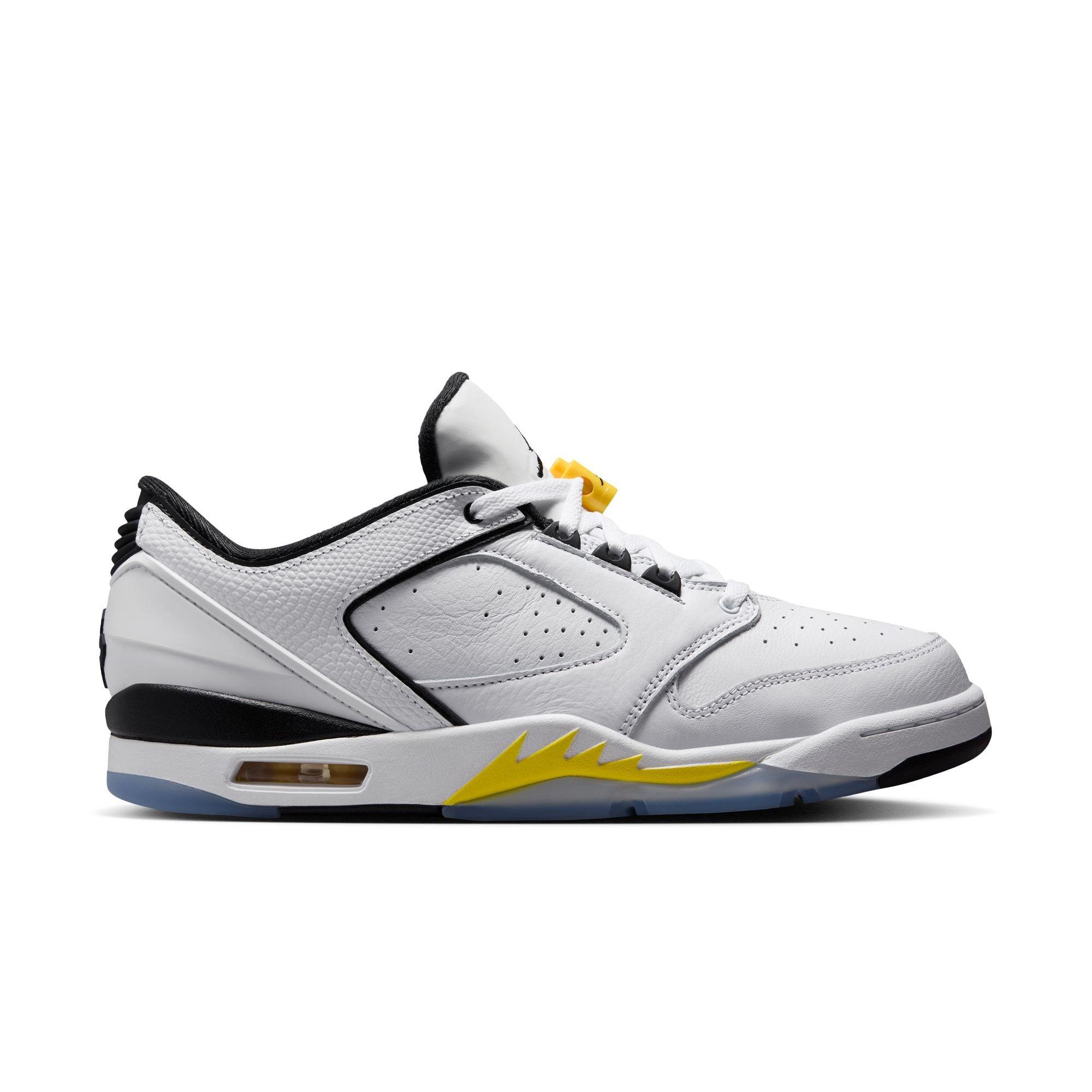 Jordan Sixty Plus Low "White/Black/Tour Yellow" Men's Shoe - WHITE/YELLOW